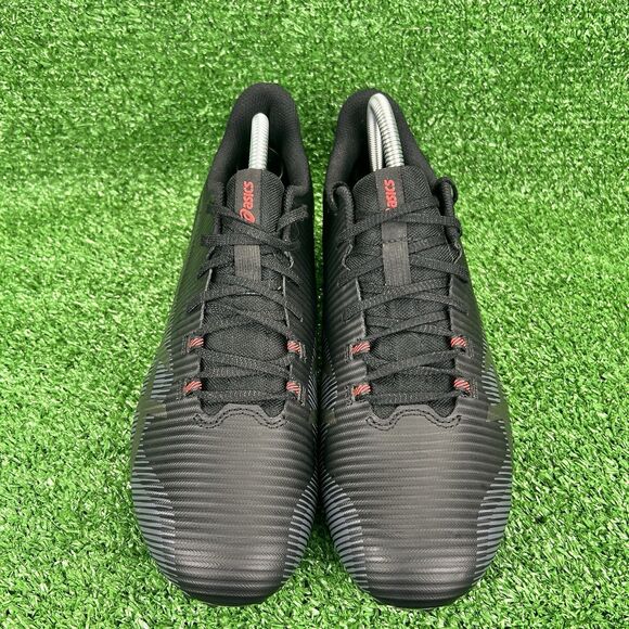 ASICS Hyper Sprint 8 Black Gunmetal Men's 10.5 /Women's 9 Track Cleats w/Spikes - Picture 7 of 17